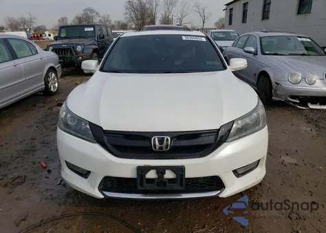 2014 Honda Accord Exl из США, поврежденный, VIN 1HGCR3F82EA039161
